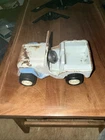 VINTAGE TONKA STEEL WHITE/BLUE JEEP