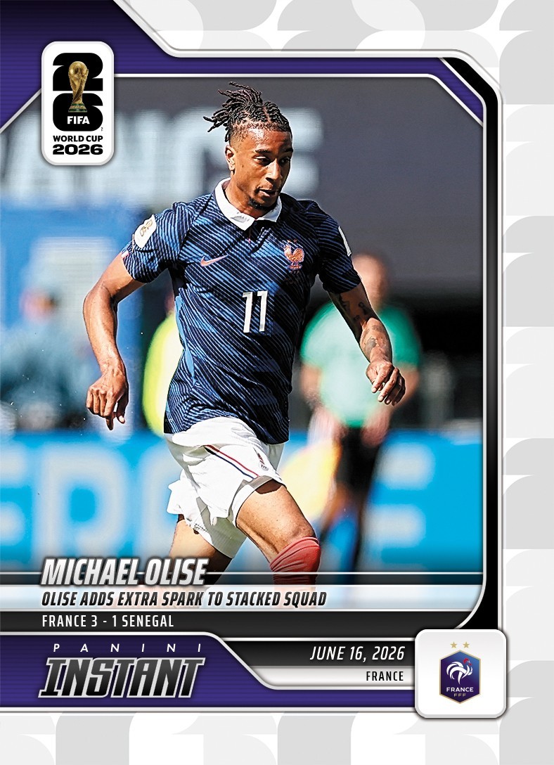 2026 Panini Instant FIFA World Cup #38 Michael Olise France PRESALE