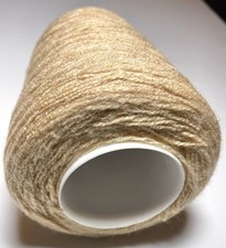 UNBRANDED CONE YARN . 1partial. BEIGE. I Combine Ship, Read Details.