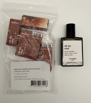 VERSATILE Paris OH MY CHAÏ Extrait de Parfum 15 ml + 5x1 ml Mini Roll-On Unisex