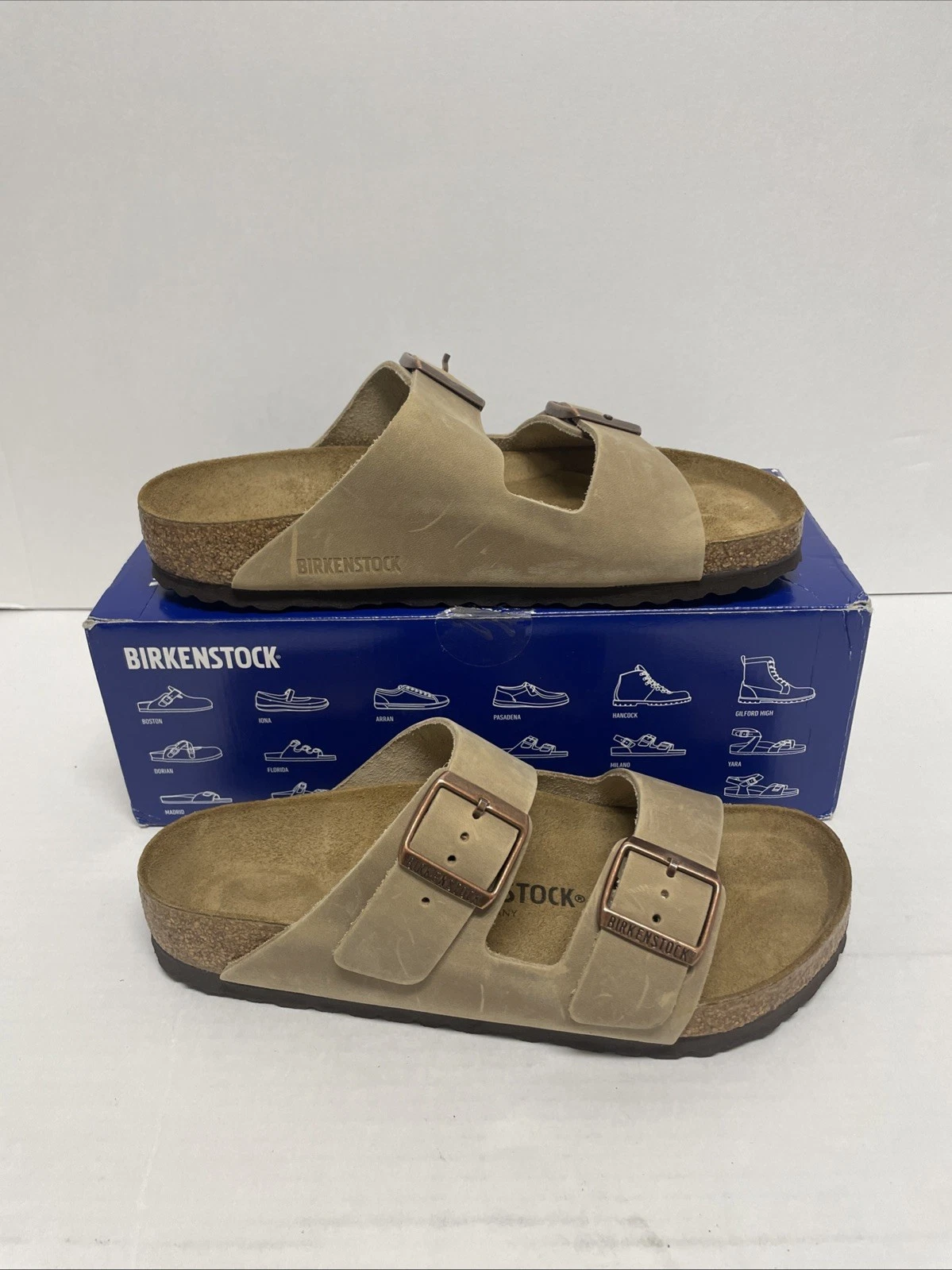 Birkenstock Arizona BS Tabacco Brown UNISEX Sandals/shoes W8/M6
Opens in a new window or tab
