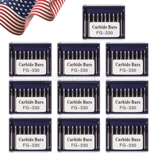Dental Carbide Burs Tungsten Steel Bur FG # 330 Pear for High Speed Handpiece