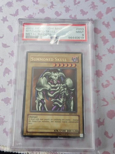 Yu-Gi-Oh! 2002 Summoned Skull MRD-003 Ultra Rare PSA 9 - Bild 1 von 2