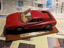 Ferrari Testarossa 1984 1/18 Scale Model with Opening Doors and Bonnet