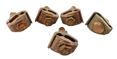 5 HUBBELL 1/2 inch 2/0 AWG (Sol.) -250 kcmil Burndy Type GB GROUNDING CONNECTOR
