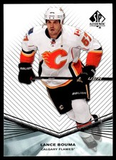 2011-12 SP Authentic Rookie Extended Lance Bouma Rookie Calgary Flames #R8