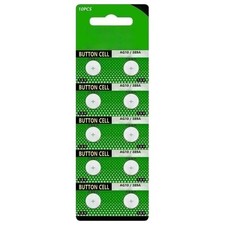 10Pcs 1.5V 189 389 390 LR1130 LR54 AG10 Watch Button Cell Batteries For Watch
