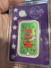 Silver Postal Express Mints A Of Diamonds #1/25  1 Oz Silver/ 1 Gram Silver