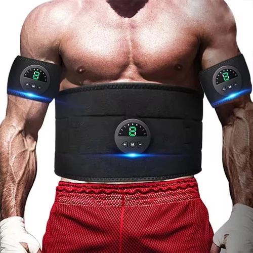 EMS Abdominal Muscle Core Toning Trainer ABS Stimulator Tactical Belly Shaper