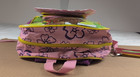RARE Pink Maurice Sendak’s Little Bear Kid Backpack Vtg 90s Flower Pastel *Flaws — photo 6