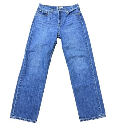 Levi's 401 Pro Straight Jeans W28 Medium Wash Straight Leg Skate Denim