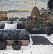 3D Monet Artworks Self-adhesive Removeable Wa...