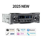 1 Din Car Radio MP3 Player Classic Car Retro Audio Stereo Support FM AUX EQ USB