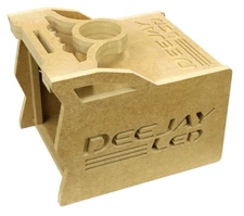 Deejay LED TBH1DIN4EQ 1 Din Space 4 Eq Stylish Wooden Controller Case For Mobile
