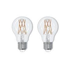 75-Watt Equivalent Warm White Light A19 E26 Medium Screw Base Bulbrite 2 Pack