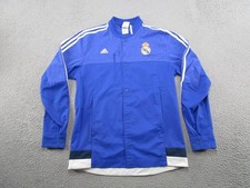 REAL MADRID 2014/2015 ANTHEM PRE MATCH KIT TRACK TOP JACKET ADIDAS M36393 Size M