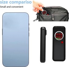 Alkomat Tester alkoholu – Profesjonalny - z 9 ustnikami i etui