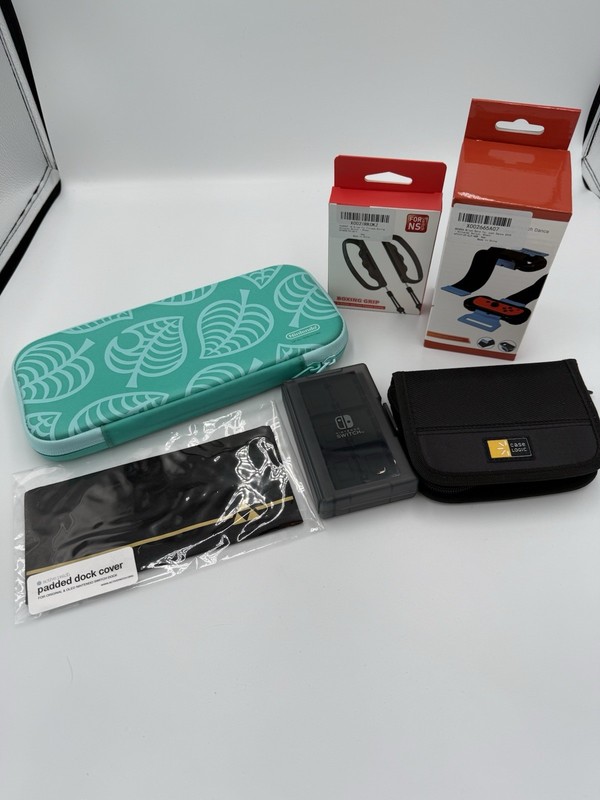 NINTENDO SWITCH ACCESSORIES LOT Some New