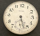 Antique 1907 Waltham 1894 210 Pocket Watch Movement Parts/Repair Art Deco 12s 7j