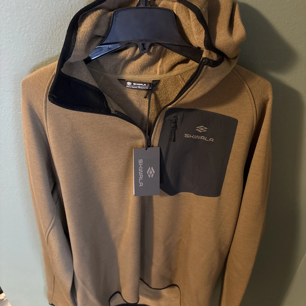Sudadera con capucha Skwala Fishing Thermo 350 M's L roble