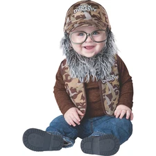 Infant Duck Dynasty Baby Uncle Si Costume - In Character Costumes