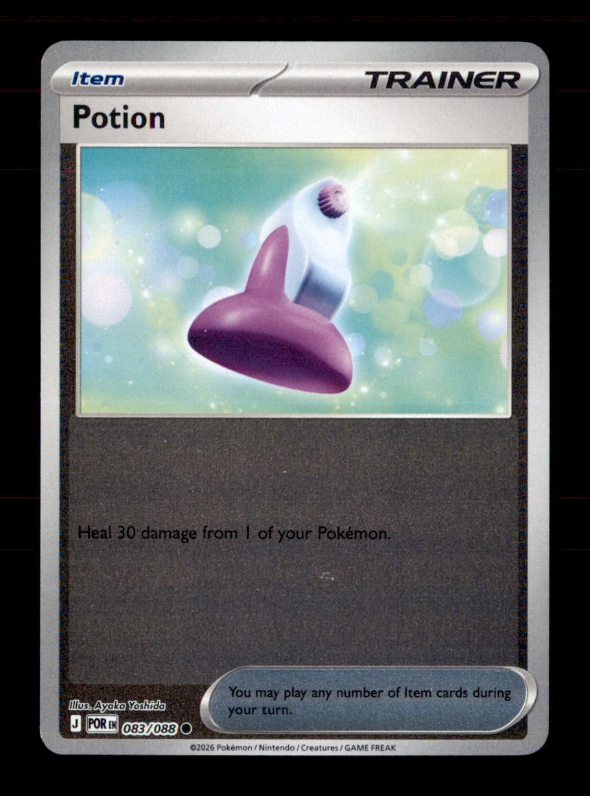 Potion 083/088 Common Perfect Order Pokemon Reverse Holo Near Mint