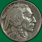 1927-S Buffalo Nickel Very Fine VF Coin #41376