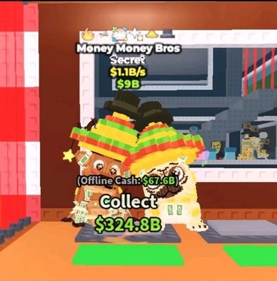   Money Money Bros 1.1b/s   Steal a Brainrot (Read Descripion)  Cheap, Quick 