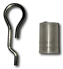 Tilt Wand Wire and Sleeve Collar for Horizontal 1 inch Mini Blinds