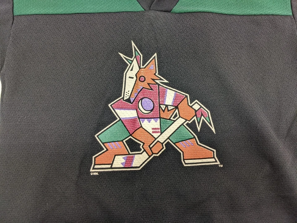 Lote de 2 camisetas de hockey juveniles vintage Phoenix Coyotes Roenick #97 Foto 4 de 4