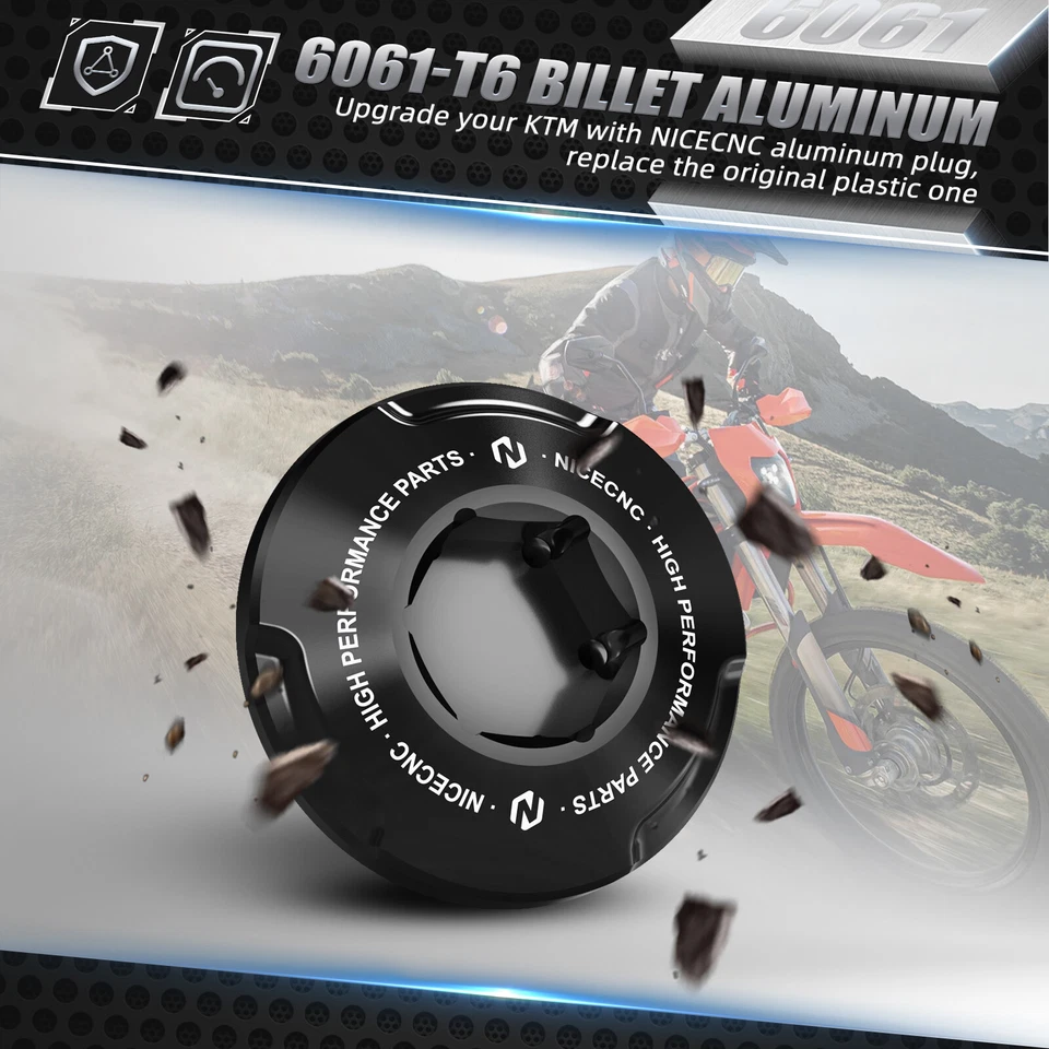 Enchufe de cubierta de encendido NICECNC para Husqvarna 701 Enduro 701 Supermoto 2016-2023 Foto 2 de 4