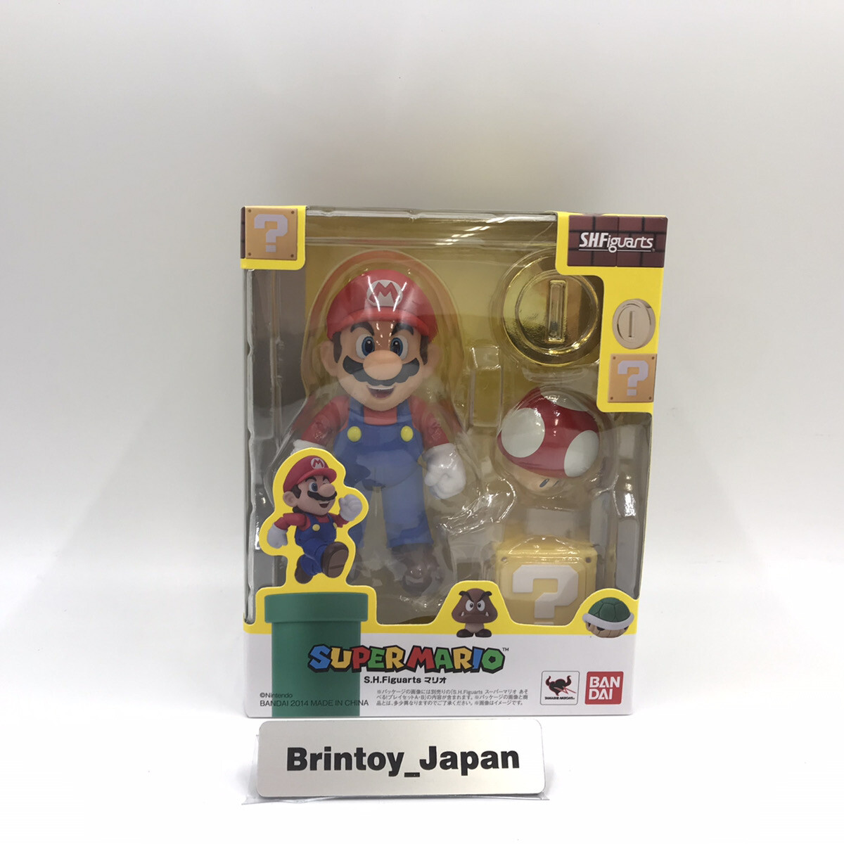 BANDAI - 【新品・未開封】ＳＨＦｉｇｕａｒｔｓ　マリオ NEW SUPER MARIO S.H.FIGUARTS MARIO ACTION FIGURE | eBay