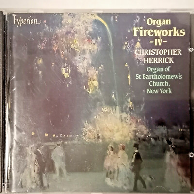 Christopher Herrick-ORGAN Fireworks IIV- St Bartholomew's NYC CD NM/Mint