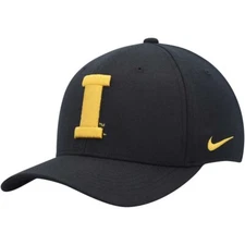 Nike Iowa Hawkeyes Dri-FIT C99 Swoosh Flex Hat - Black