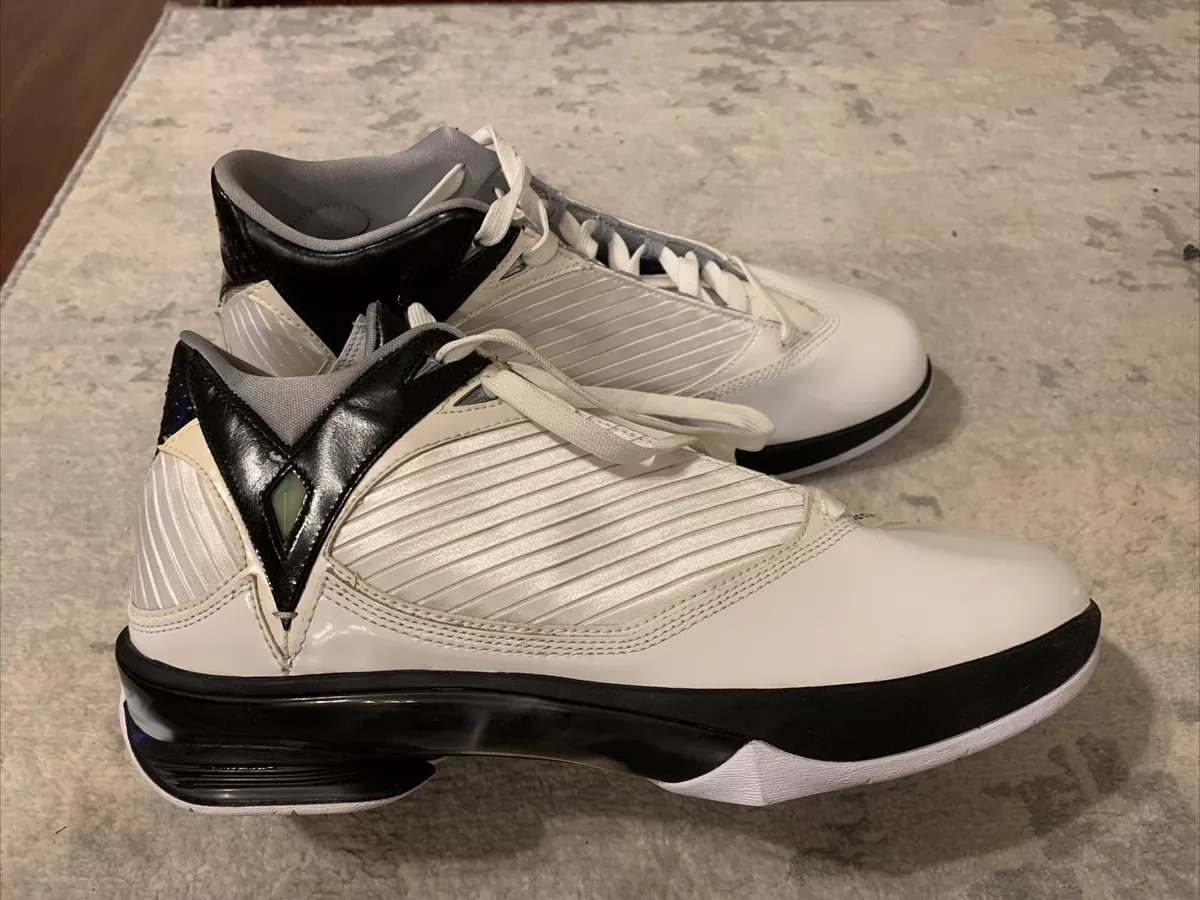 Jordan 2009 White Metallic Silver Size 12