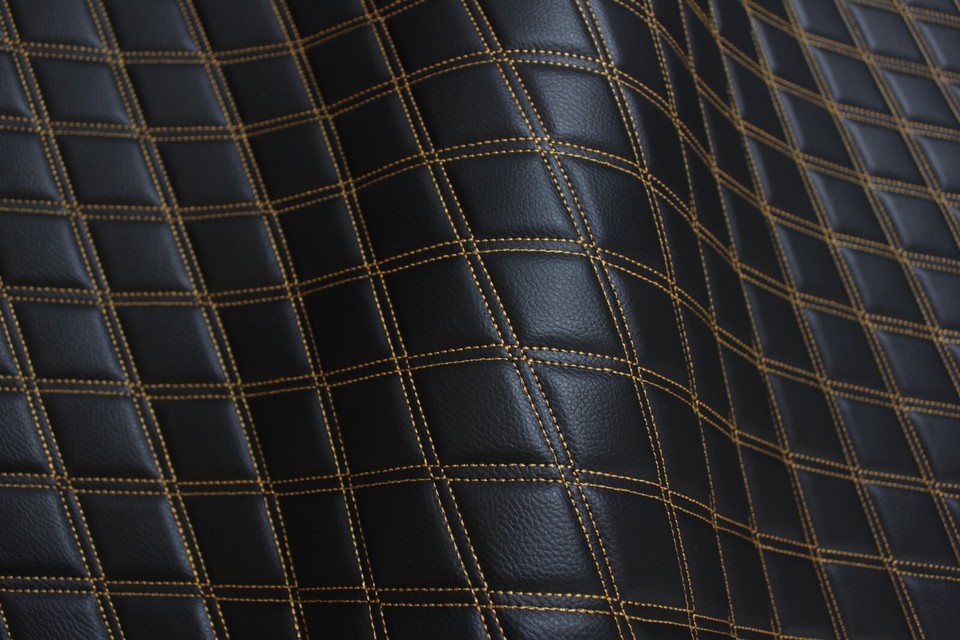 Tessuto Ecopelle Trapuntato - Per Tappezzeria E Sedili Auto - Foto 6