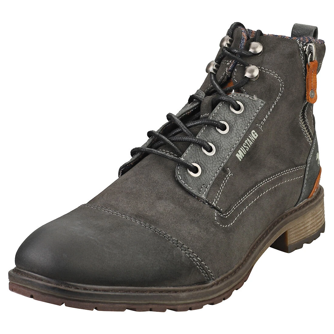 Mustang lace 2025 up boots
