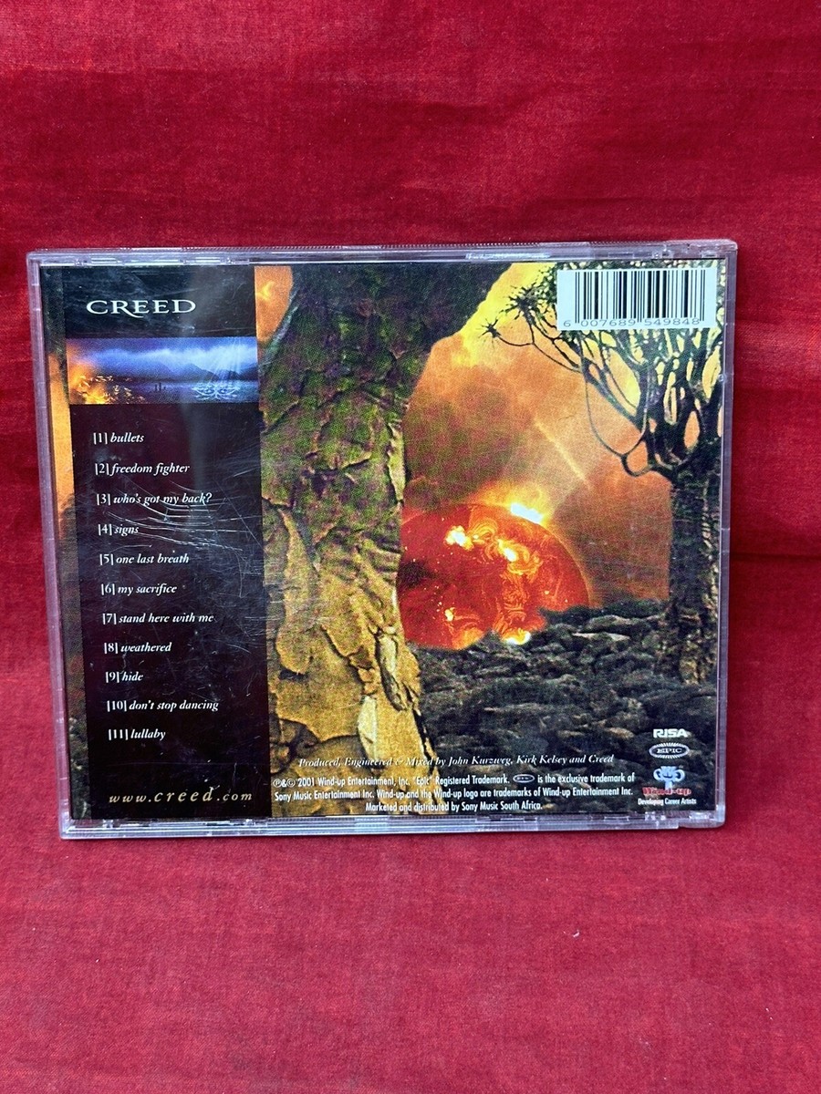 IMPORT South Africa Creed CD Weathered Hard Alternative Rock Music