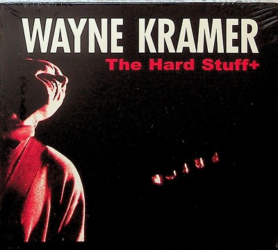 Wayne Kramer- The Hard Stuff + CD (NEW 2004) Expanded - MC5, Hard Rock/Punk 1995