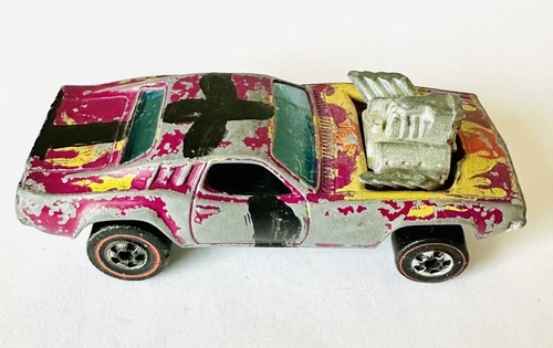 Hot Wheels Redline 1974 Rodger Dodger w/ Metal Base Heavy Casting Challenger