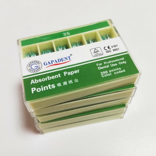 5 Packs Gutta Percha Absorbent Paper Points Root Canal Endo 200points/pack - Picture 16 of 18