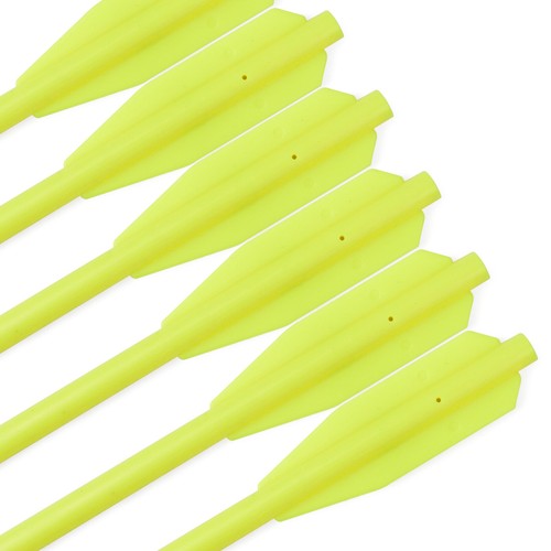 6.8" Yellow Plastic Fishing Bolts Arrows for 50 to 130 Pounds Crossbow 12PCS - Picture 6 of 9