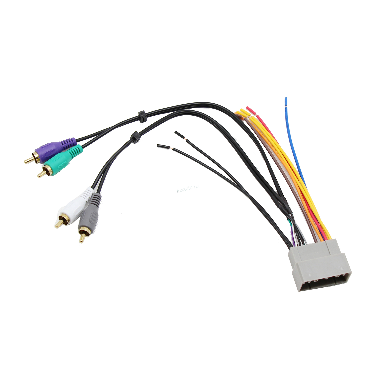 Stereo Wire Harness Plug Into Aftermarket Radio For Chrysler For Dodge For  Jeep | eBay