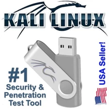 Kali Linux 2025.3 Bootable Live/Install USB Cyber Sec Penetration Testing 64bit