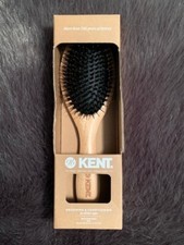 New KENT Beechwood Boar Bristle Nylon Brush