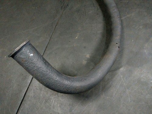77 Honda XR 75 XR75 Exhaust Pipe Muffler 1977 vintage , has small holes & repair - Bild 6 von 12
