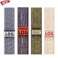 Nylon Classic Sport Loop bracelet correa Apple watch series 9 8 7 5 4 3 Ultra SE