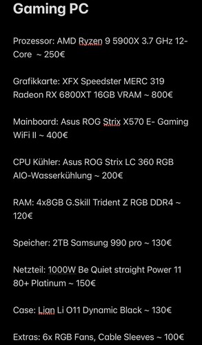 SCHNÄPPCHEN!! High-End Gaming/Streaming PC - Bild 3 von 3