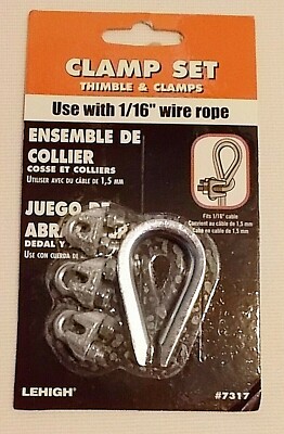 1 16 wire rope clamp lowes