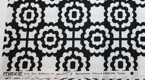1 Yard of Moxie Black & White Print by Erin McMorris Toodle - Picture 3 of 3